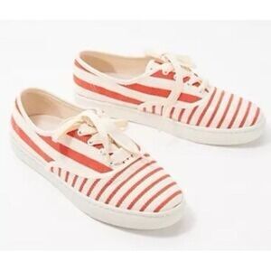 Soludos Main Stripe  Striped Sneakers Women’s 9 New